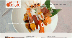 Desktop Screenshot of bejusushi.com